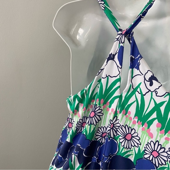 Tori Richard Fia Morning Glory Mini Dress size Large - Picture 7 of 9